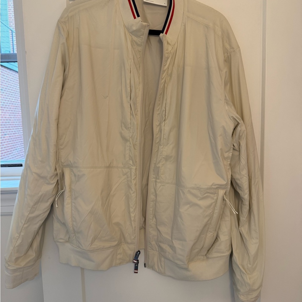 Wilson (men’s) Cream Bomber Jacket